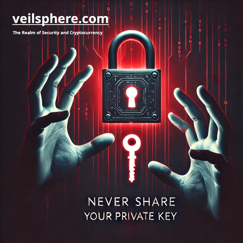 Never Share Your Private Key