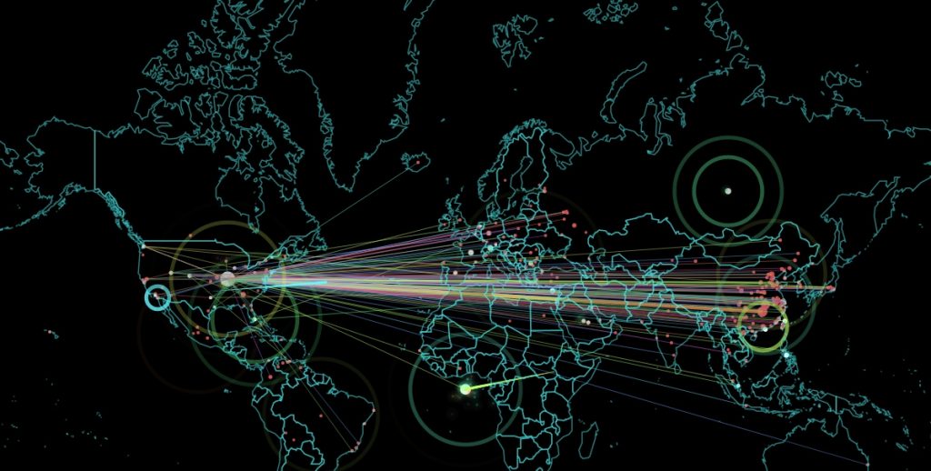 Ddos Attack Map